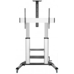 Soporte de Pie Inclinable con Ruedas y Manivela Aisens FT100TE-125 para TV 60-100' - hasta 100kg