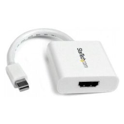 StarTech.com Adaptador Conversor de Vídeo Mini DisplayPort DP a HDMI - 1920x1200 - Pasivo - Blanco -