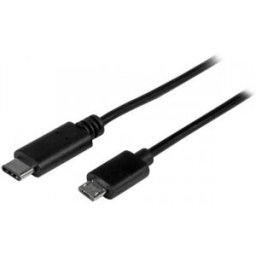 StarTech.com Cable Adaptador de 50cm USB-C a Micro USB-B - USB 2.0, 0,5 m, USB C, Micro-USB B, 2.0,