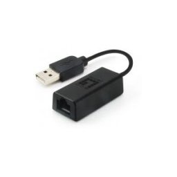 LevelOne ADAPTADOR DE RED USB USB-0301 - 10/100 - RJ45 - NEGRO