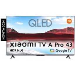 Xiaomi TV A Pro 43'' 109,2 cm (43") 4K Ultra HD Smart TV Wifi Gris, Titanio