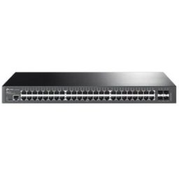 TP-Link TL-SG3452X switch Gestionado L2+ Gigabit Ethernet (10/100/1000) 1U Negro