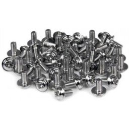 StarTech.com PC Mounting Computer Screws M3 x 1/4in Long Standoff - Juego de tornillos - 6.3 mm (paq