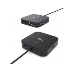 i-tec USB-C Dual Display Docking Station with Power Delivery 100 W