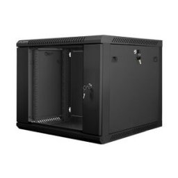 Lanberg WF01-6609-10B - 9U - Bastidor de pared - Negro