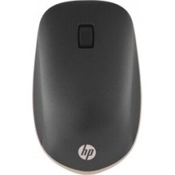 HP Ratón Bluetooth 410 de perfil bajo y plata Negro, Plata