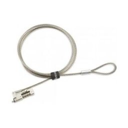 Kensington Slim NanoSaver 2.0 EQ cable antirrobo Plata 1,8 m
