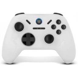 Krom Kadoer Blanco Bluetooth/USB Palanca de mando Digital Android, Nintendo Switch, Nintendo Switch