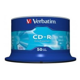 Verbatim DataLife - 50 x CD-R 700 MB ( 80 minutos ) 48x - eje - soportes de almacenamiento 43351