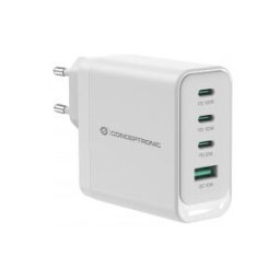 Conceptronic ALTHEA22W100 cargador de dispositivo móvil Universal Blanco Corriente alterna Carga ráp