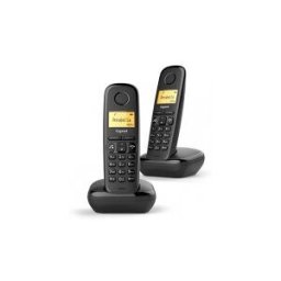 Siemens TELEFONO FIJO INALAMBRICO A270 DUO NEGRO 80 NUMEROS AGENDA/ 10 TONOS