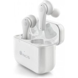 Ngs Auriculares Bluetooth Ártica Bloom con estuche de carga - Blanco
