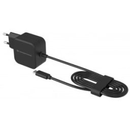 Conceptronic OZUL04BE cargador de dispositivo móvil Universal Negro Corriente alterna Interior