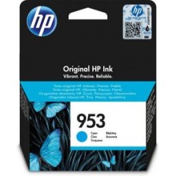 HP 953 Cyan Original Ink Cartridge, Cian, Estándar, , OfficeJet Pro 8210 OfficeJet Pro 8218 Office