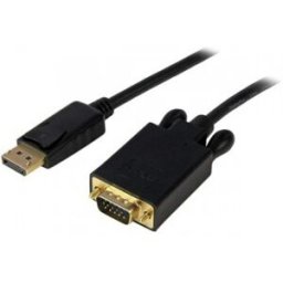 StarTech.com Cable 3m de Vídeo Adaptador Conversor DisplayPort DP a VGA - Convertidor Activo - 1080p