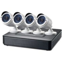 LevelOne Level One DSK-4001 Kit de Vigilancia 720P CCTV de 4 Canales