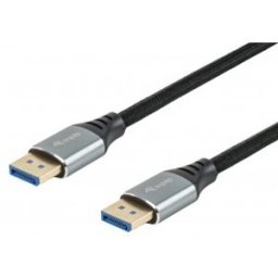 Equip 119281 Cable DisplayPort 2.1 Premium, 1,0m, 16K/60Hz, 54Gbps