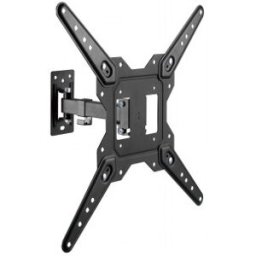 Aisens Soporte Eco Giratorio, Inclinable Para Monitor/TV 30kg (2 Pivotes) De 23-55, Negro