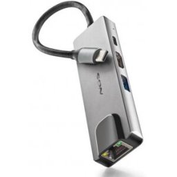 Ngs Docking USB Tipo-C WonderDock Supra - 1xUSB - 1xUSB Tipo-C DP - 1xHDMI - 1xRJ45