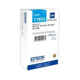 Epson T7892 - Tamaño XXL - cián - original - cartucho de tinta - para WorkForce Pro WF-5110DW, WF-51