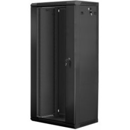 Lanberg WF01-6427-10B armario rack 27U Bastidor de pared Negro