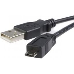 StarTech.com Cable de 50cm Micro USB B a USB A Cargador para Teléfono Móvil Datos USB 2.0 - Macho a