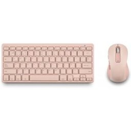 Ngs FANTASY (QUERTY, ES) teclado Ratón incluido Universal RF Wireless + Bluetooth QWERTY Español Ros