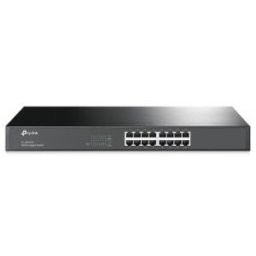 TP-Link TL-SG1016 switch No administrado Gigabit Ethernet (10/100/1000) 1U Negro