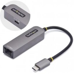 StarTech.com Adaptador de Red USB Tipo C a Ethernet - Adaptador de Red Externo USB-C a RJ45 2,5/1Gb