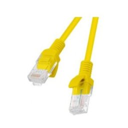 Lanberg pcu6 – 10 CC de 0050 de y Cable de Red Cat.6 UTP, 0,5 m Amarillo