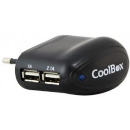 Coolbox CARGADOR USB PARED UX2