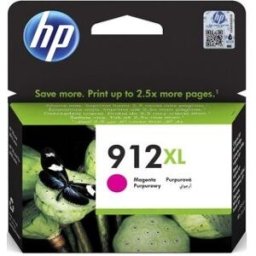 HP Cartucho de tinta Original 912XL magenta de alta capacidad