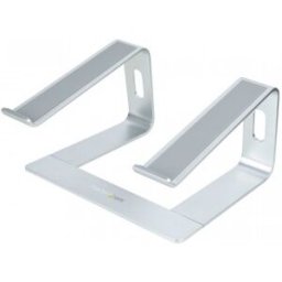 StarTech.com Soporte de Escritorio para Portátil, Soporta 5kg, de Aluminio, Color Plata, Base Riser