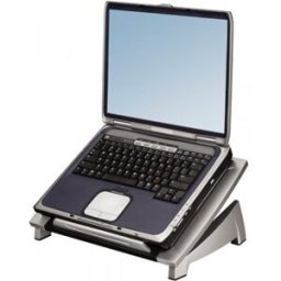 Fellowes Laptop Riser - Soporte para ordenador portátil - negro, plata 8032001