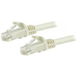 StarTech.com Cable de Red Ethernet Cat6 Snagless de 3m Blanco - Cable Patch RJ45 UTP - 1 x RJ-45 Mac