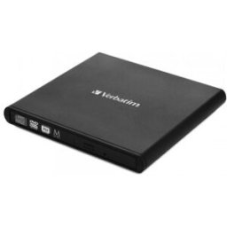 Verbatim External Slimline CD/DVD Writer - DVD±RW Negro