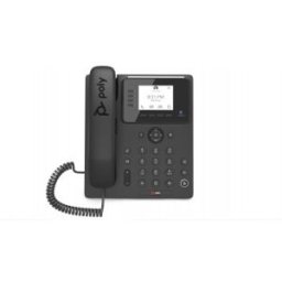 HP POLY Teléfono multimedia empresarial CCX 350 para Microsoft Teams y habilitado para alimentación a t