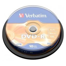 Verbatim DVD-R Matt Silver 4,7 GB 10 pieza(s)