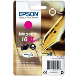 Epson 16XL magenta - 6.5 ml - tamaño XL - - original - blíster - cartucho de tinta - para WorkForce