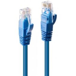 Lindy 48022 cable de red Azul 10 m Cat6 U/UTP (UTP)