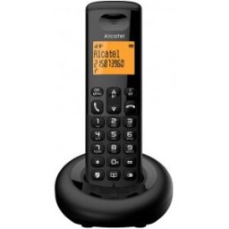 Alcatel E160 Teléfono DECT Identificador de llamadas Negro