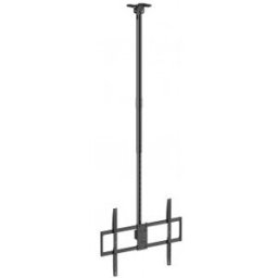 Aisens Soporte de techo pro giratorio, inclinable, extensible y nivelable para monitor/TV 80kg de 50