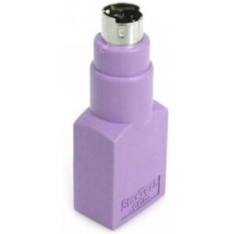 StarTech.com Adaptador Teclado USB a conector PS/2 PS2 MiniDIN - Hembra USB - Macho Mini-DIN, PS/2,