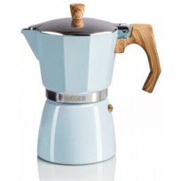 Haeger MOKA Pot 6 Cafetera italiana Azul