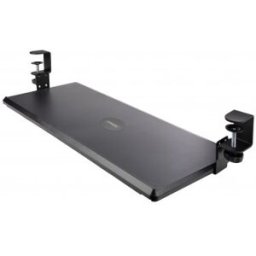 StarTech.com Bandeja Deslizante de Teclado para Debajo del Escritorio, Soporte de Mordaza, 2kg, Band