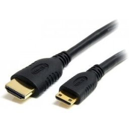 StarTech.com Cable HDMI de alta velocidad con Ethernet 1m - HDMI a Mini HDMI - Macho a Macho, 1 m, H