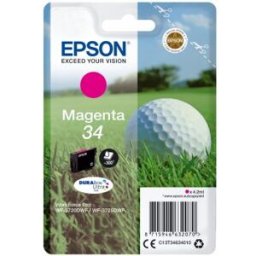 Epson 34 - 4.2 ml - magenta - original - cartucho de tinta - para WorkForce Pro WF-3720, WF-3720DWF