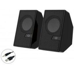 Conceptronic BJORN02B altavoz De 2 vías Negro Inalámbrico y alámbrico 6 W