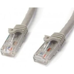 StarTech.com Cable de 1m Gris de Red Gigabit Cat6 Ethernet RJ45 sin Enganche - Snagless, RJ-45, RJ-4