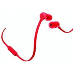 JBL T110 auriculares para móvil Binaural Dentro de oído Rojo